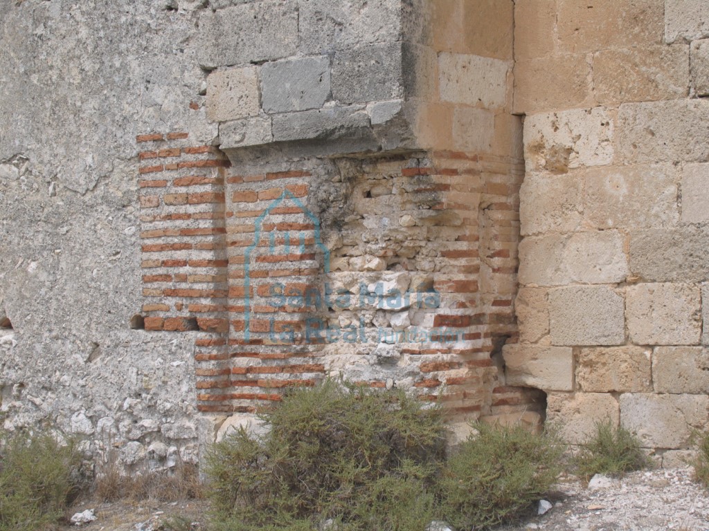 Detalle de la fachada meridional