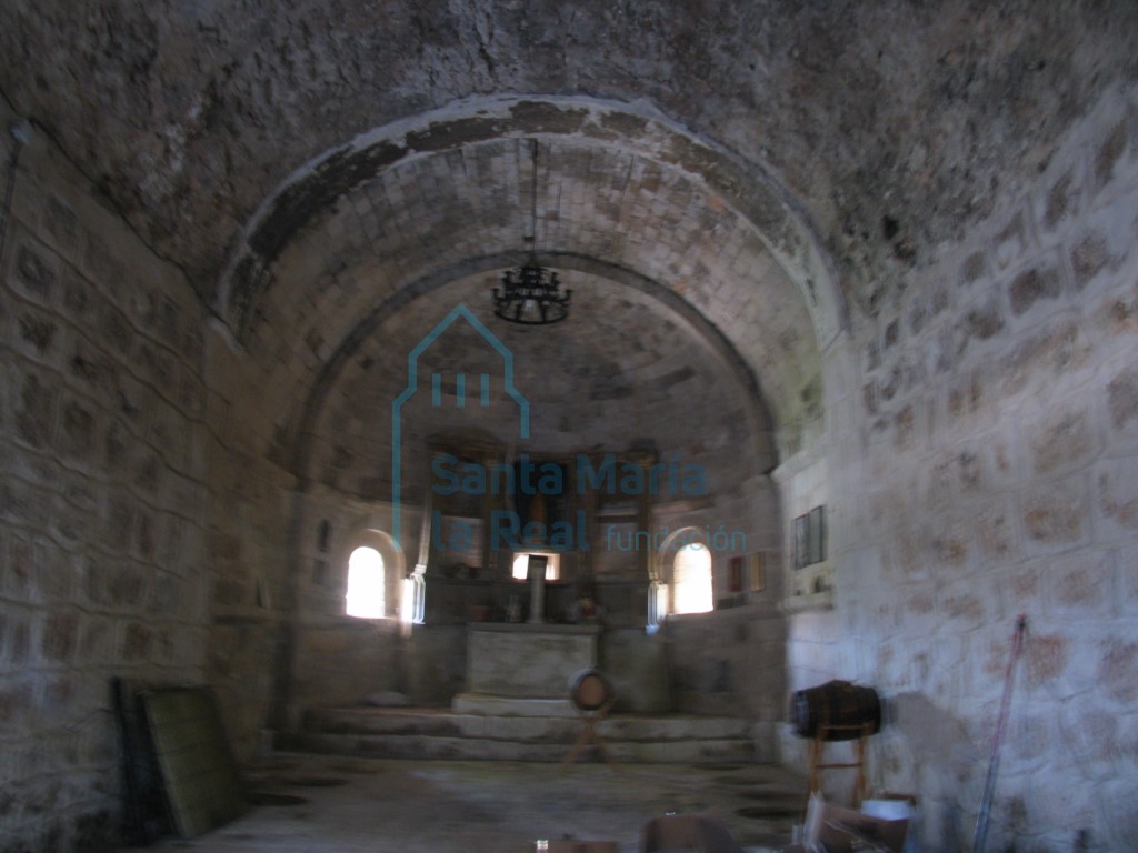 Interior de la nave