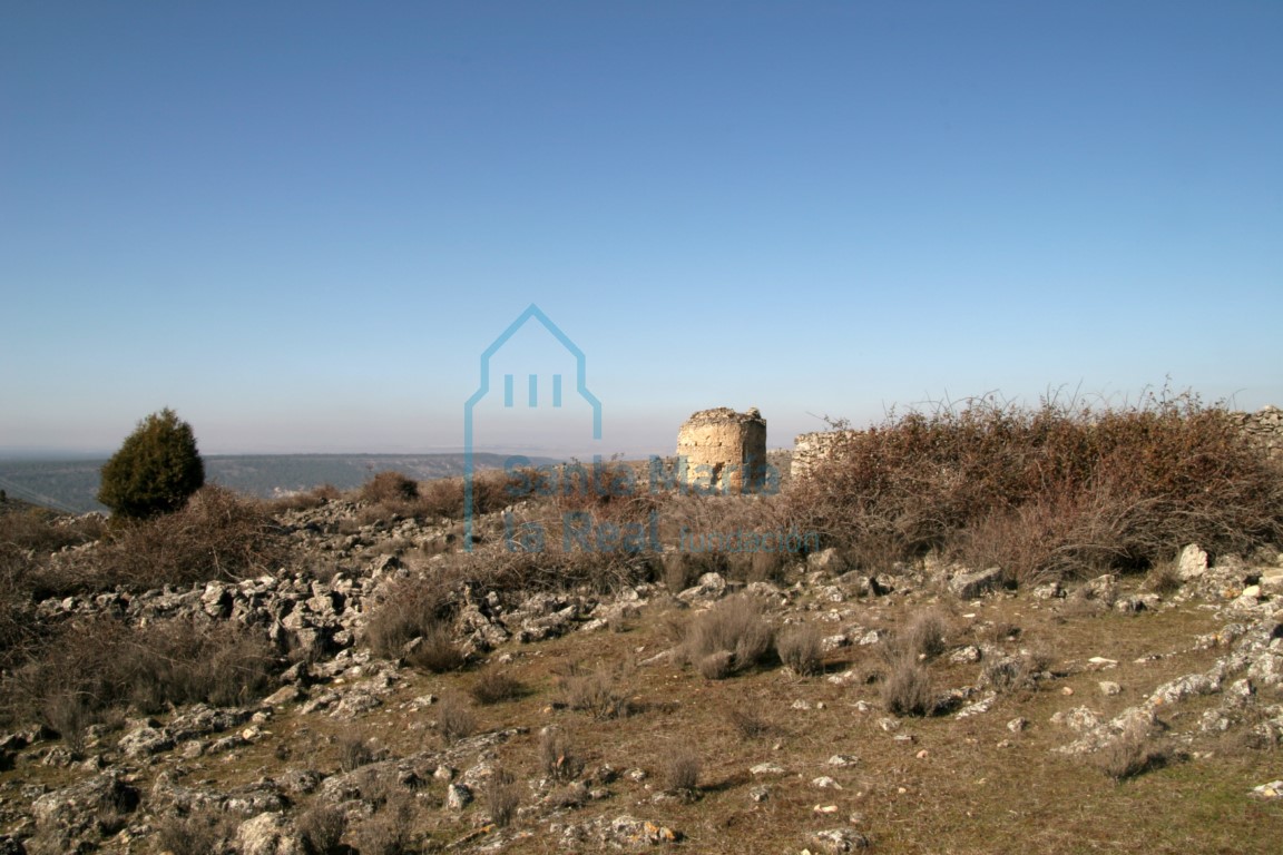 Panorámica del despoblado de San Vicente