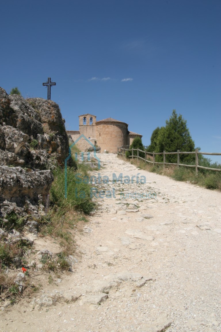 Vista oriental del Priorato