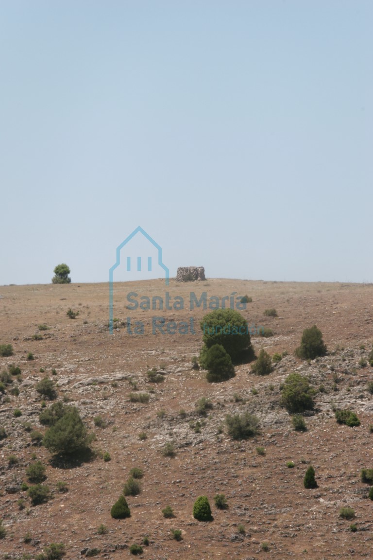 Vista del Priorato desde el oeste