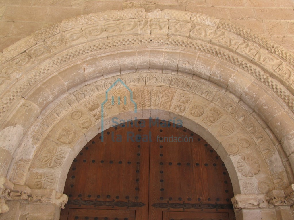 Arquivoltas de la portada