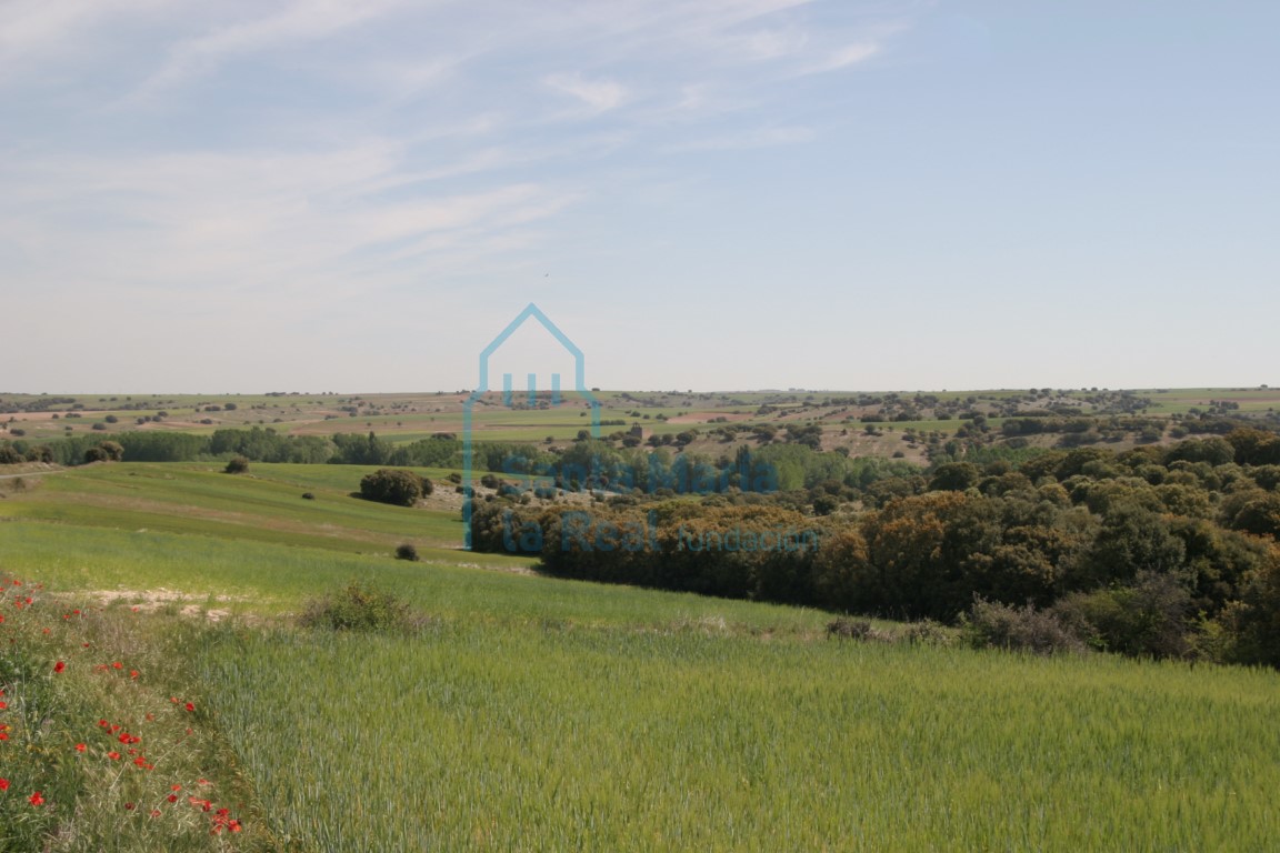 Vista del despoblado de Agejas