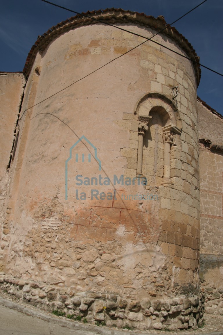 Vista del ábside desde el este