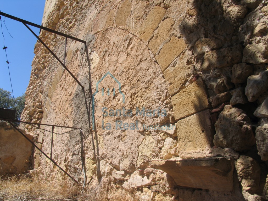 Detalle del muro