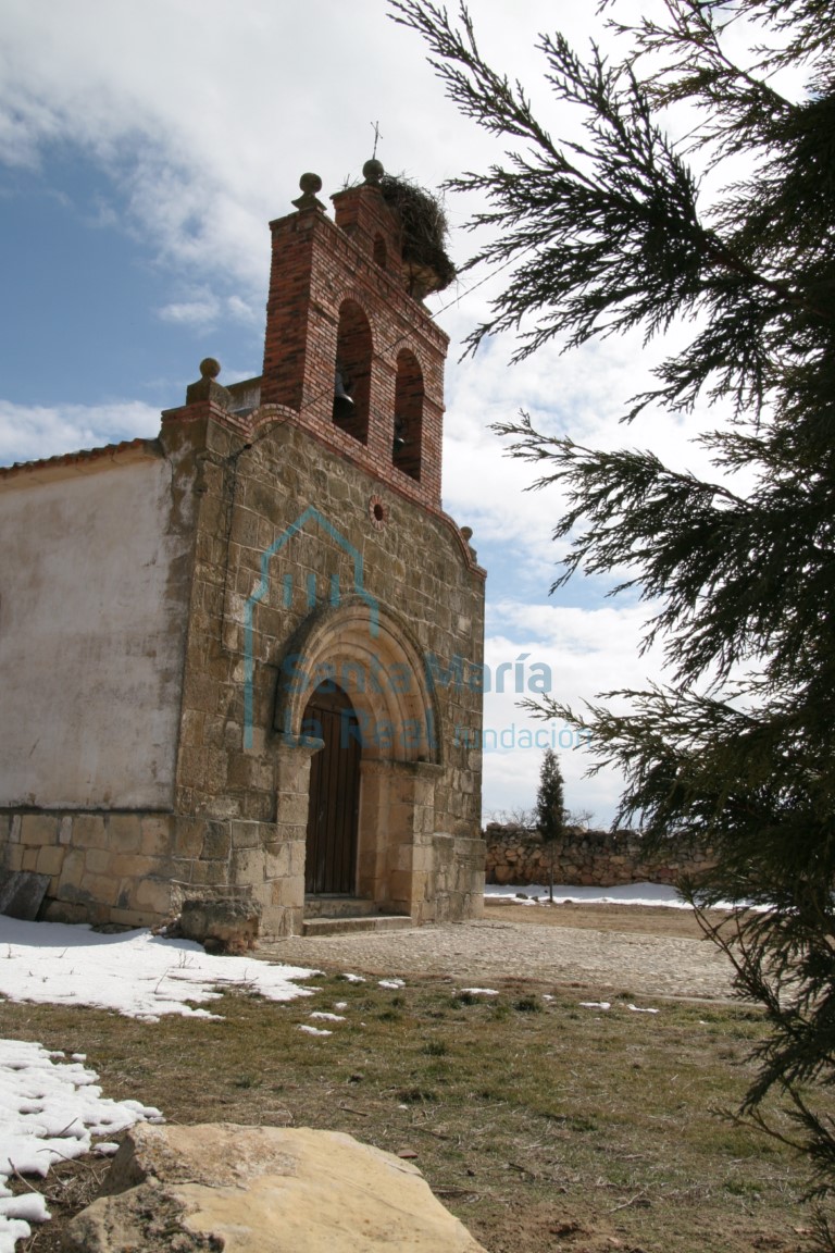Fachada occidental desde noroeste