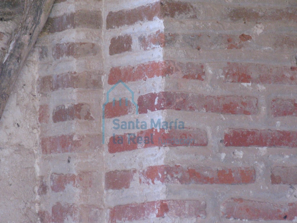 Detalle de las pilastras de la nave