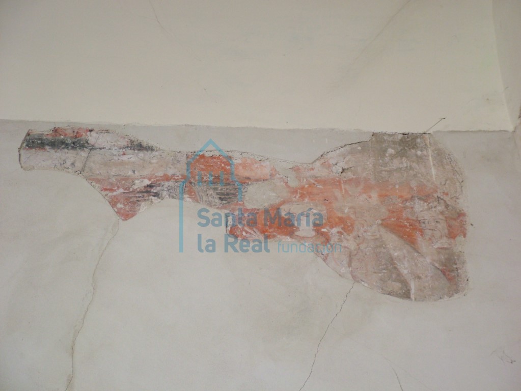 Restos de pintura mural Restos de pintura mural