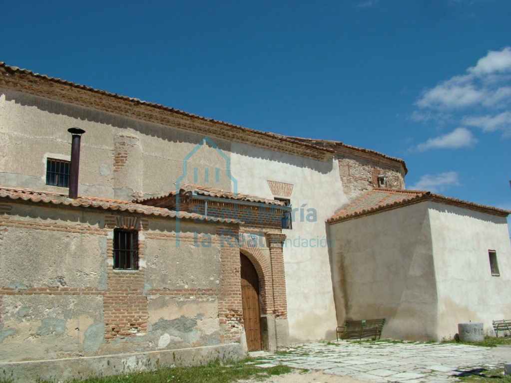 Vista de la fachada meridional