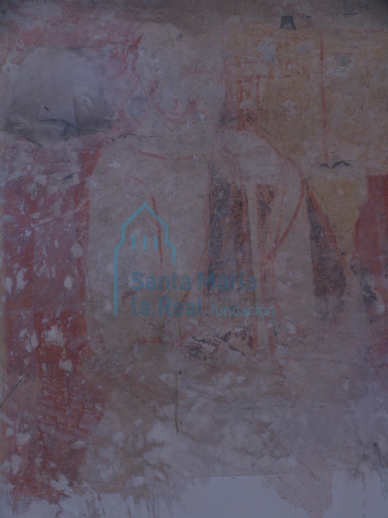 Restos de las pinturas románicas