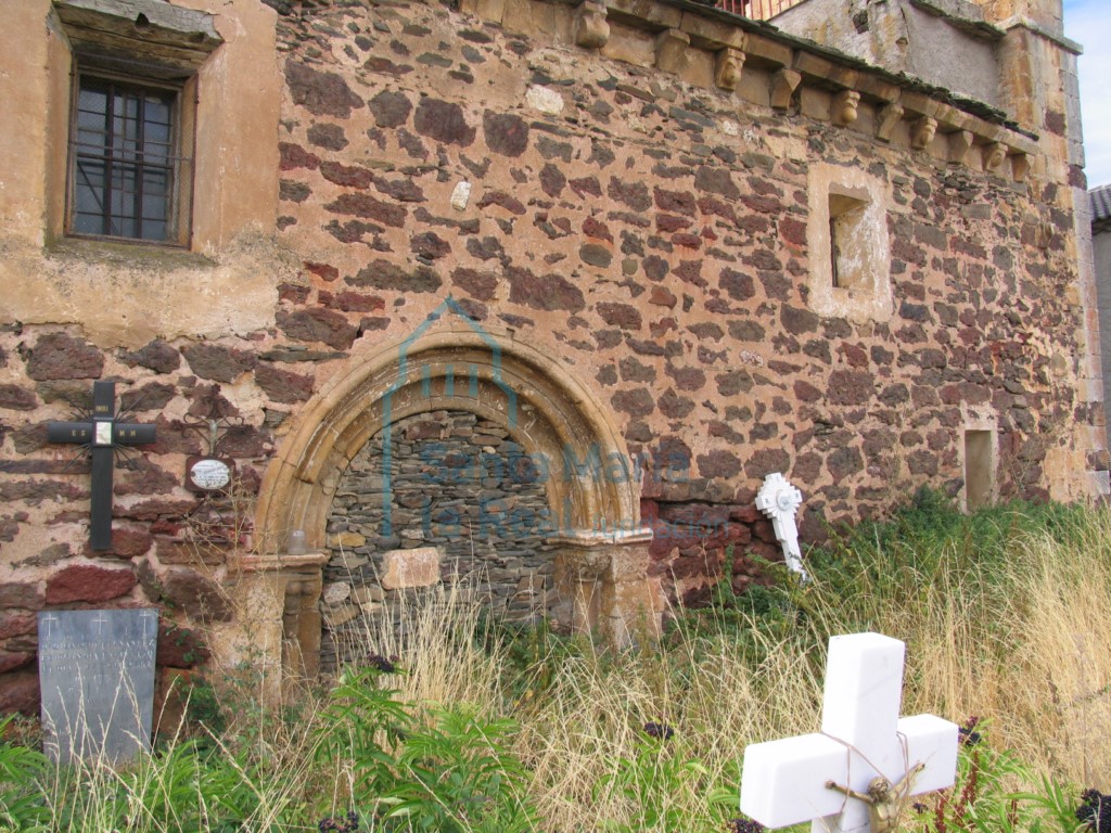 Vista del muro norte