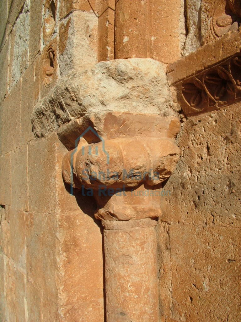 Capitel de la portada meridional