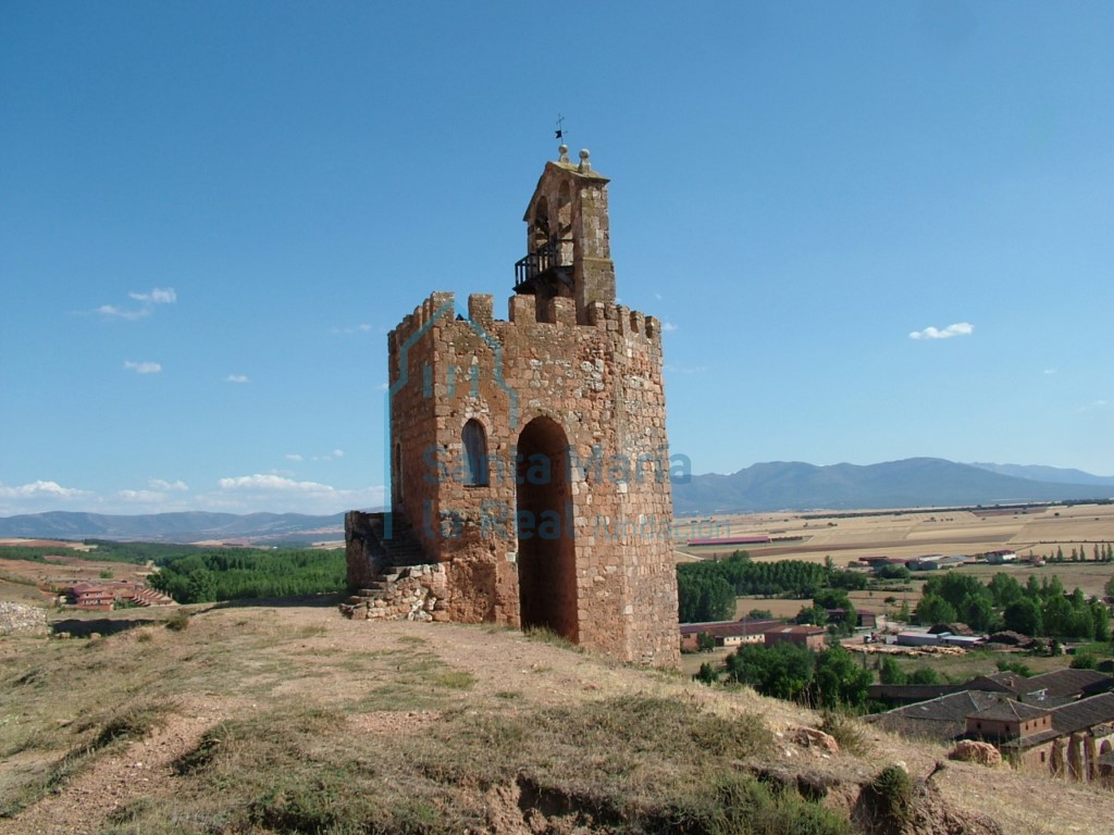 Vista de la torre desde el norte