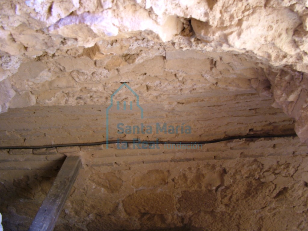 Detalle de la bóveda del interior del pasaje
