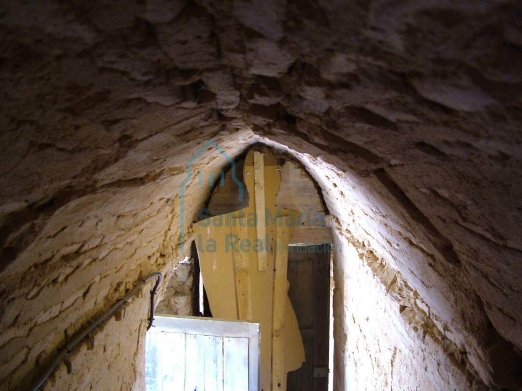 Bóveda del interior de la torre
