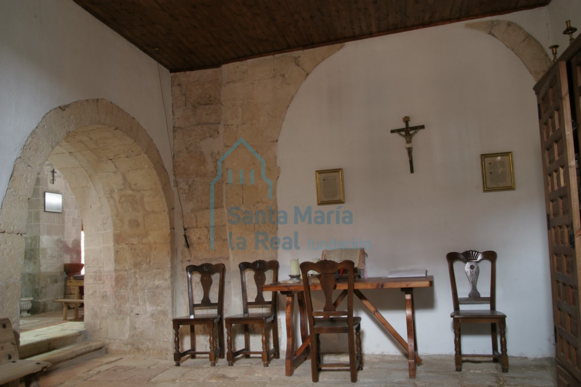 Interior de la sacristía