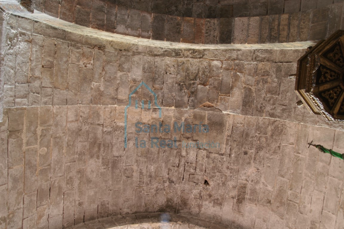 Bóveda del interior de la nave
