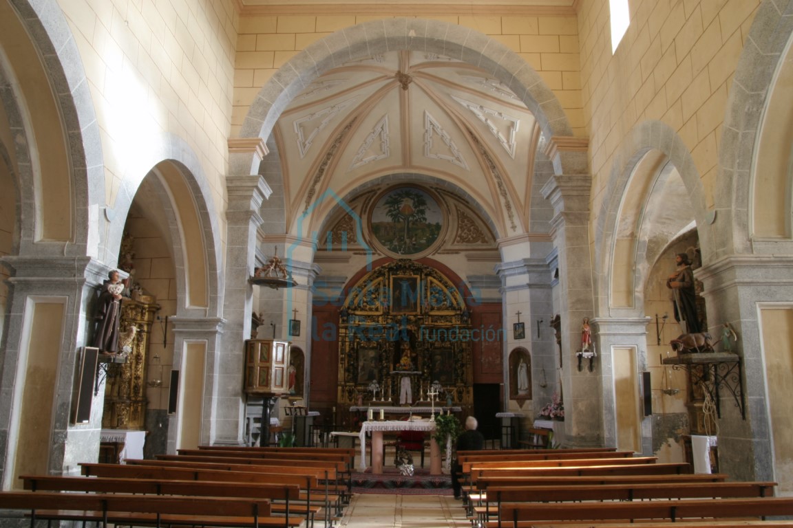 Interior de la nave