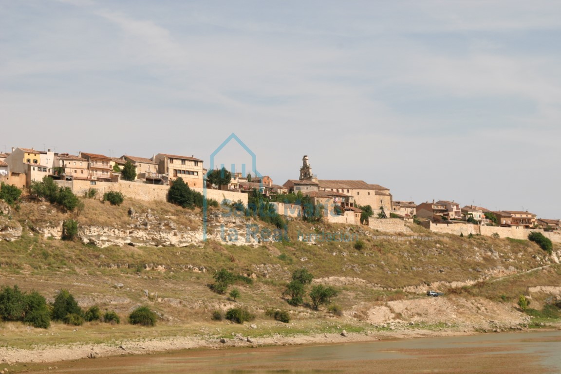 Vista de Maderuelo desde las ruinas de San Millán