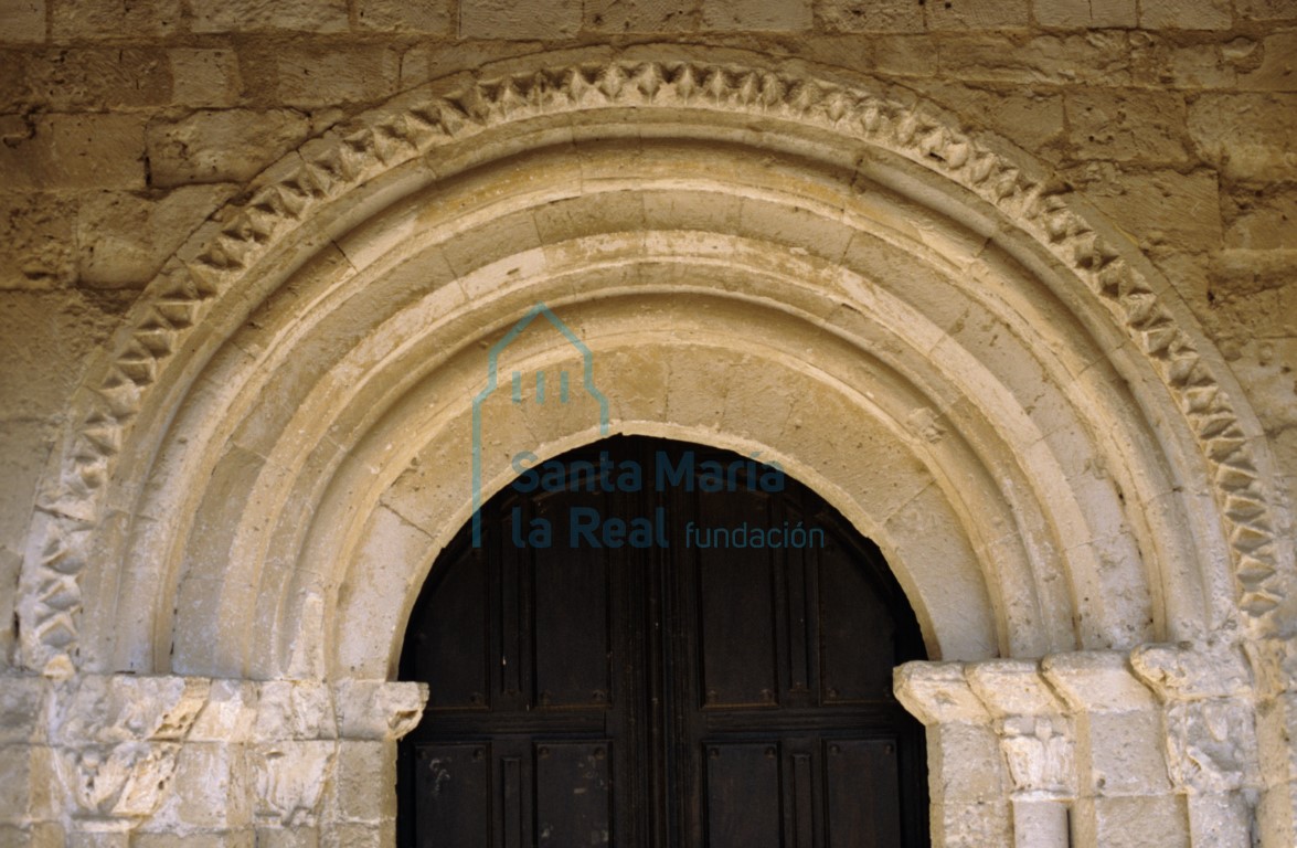 Arquivoltas de la portada meridional