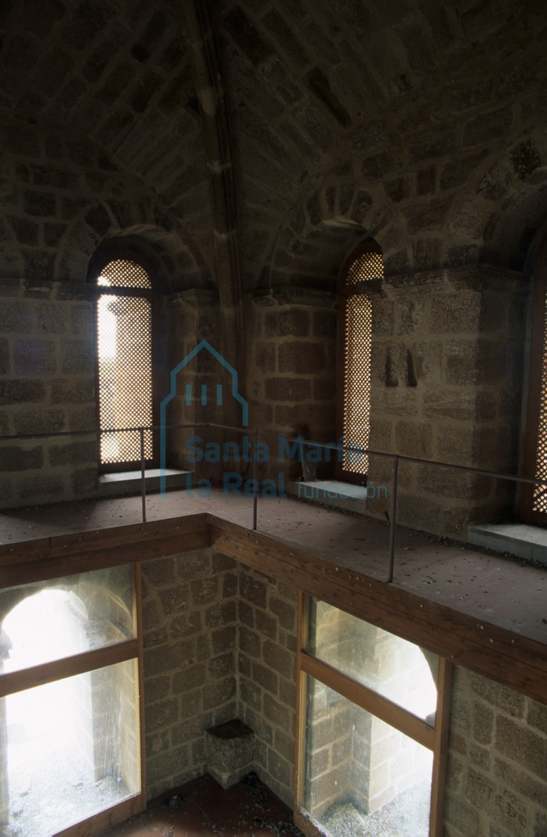 Interior de la torre
