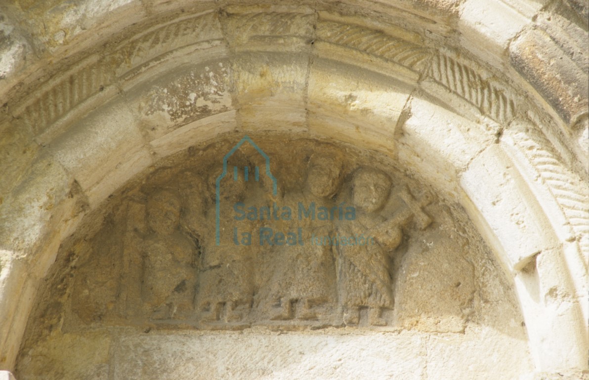 Relieve del ábside de la epístola