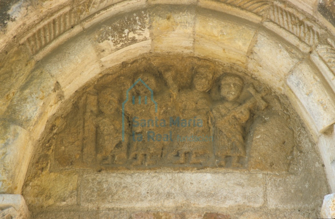 Relieve del ábside de la epístola