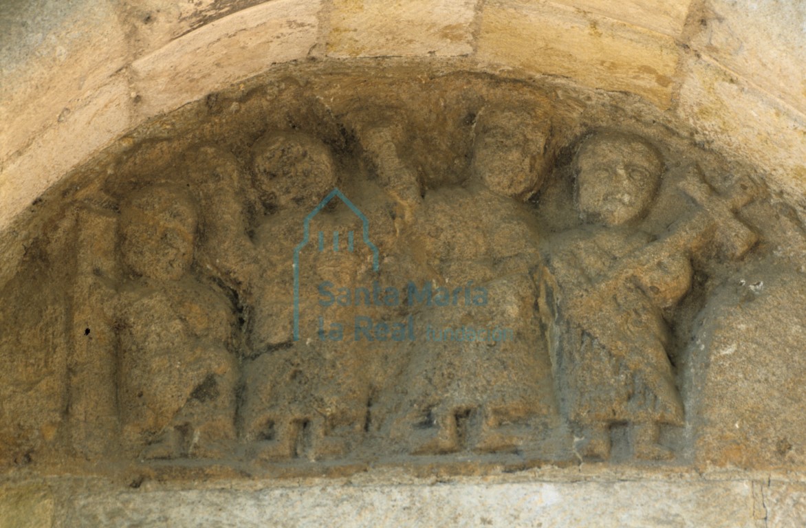 Relieve del ábside de la epístola