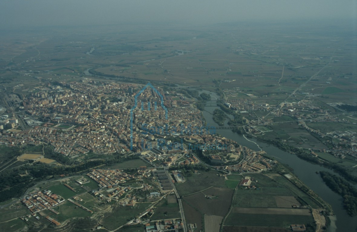 Vista aérea de Zamora