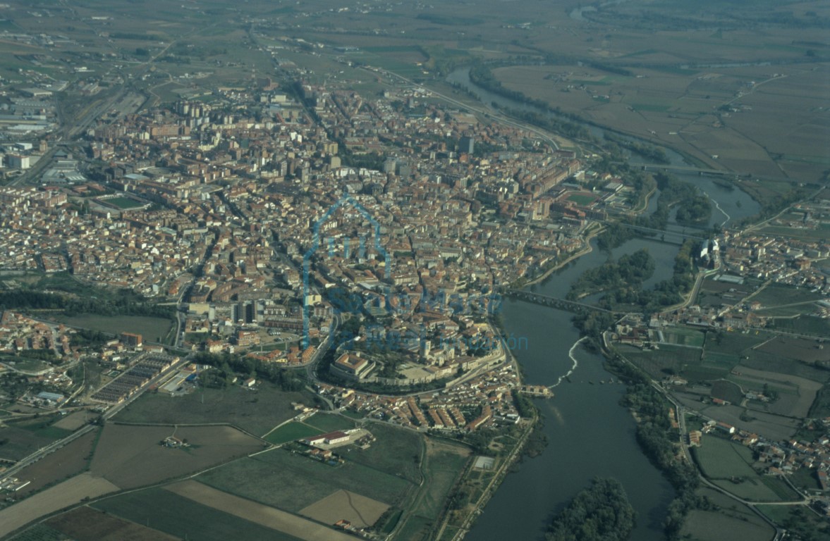 Vista aérea de Zamora