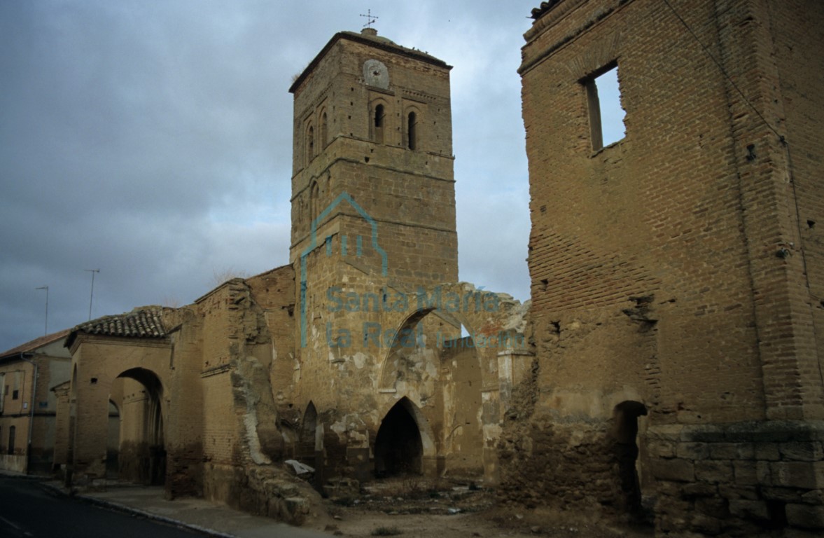 Vista de las ruinas de San Nicolás