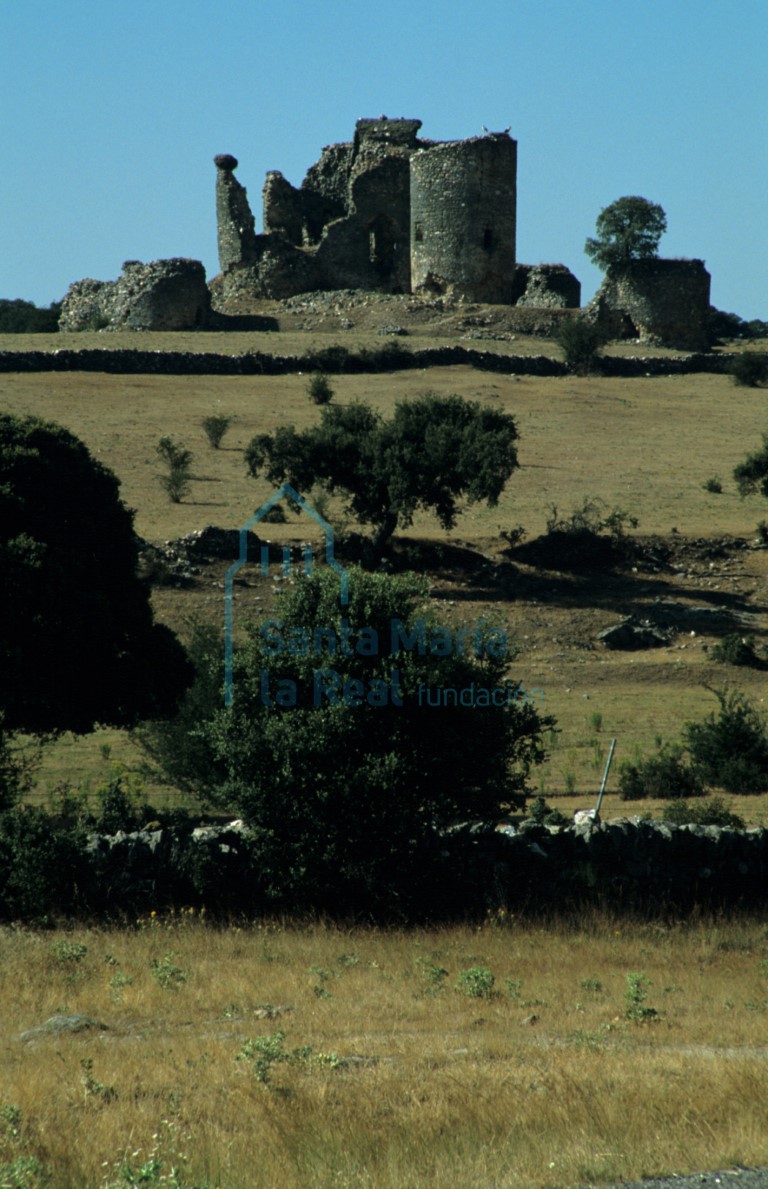 Vista panorámica del castillo