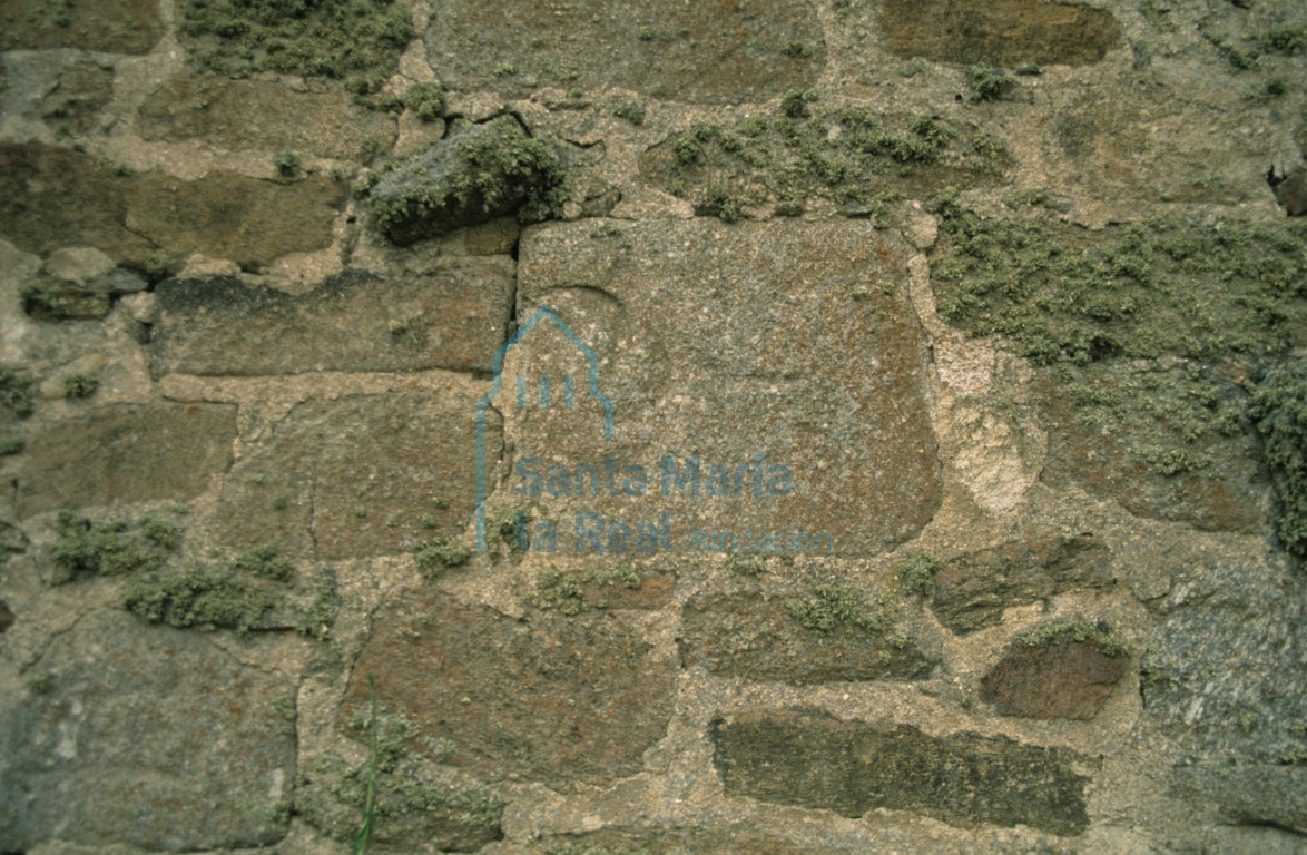 Detalle del muro de la Casa de Viriato