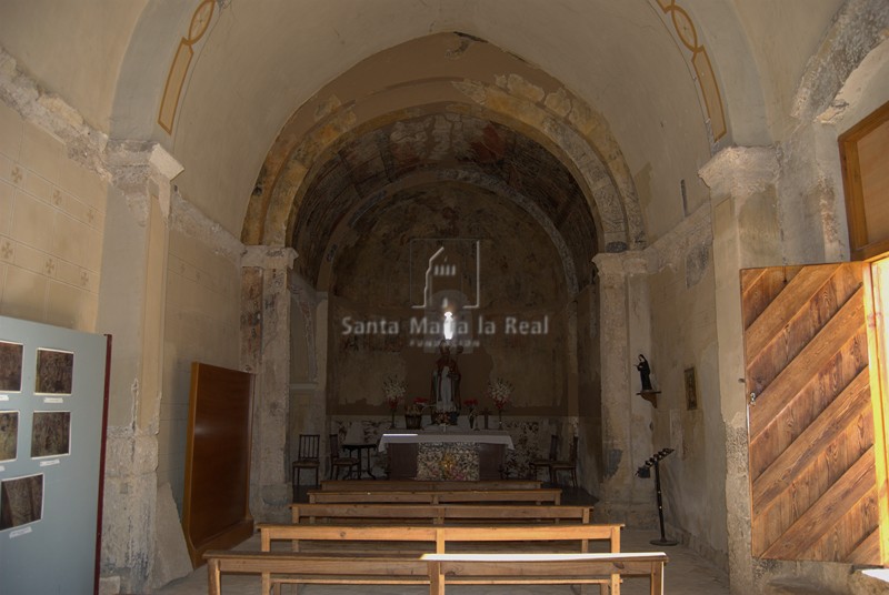 Interior de la ermita de San Nicolás