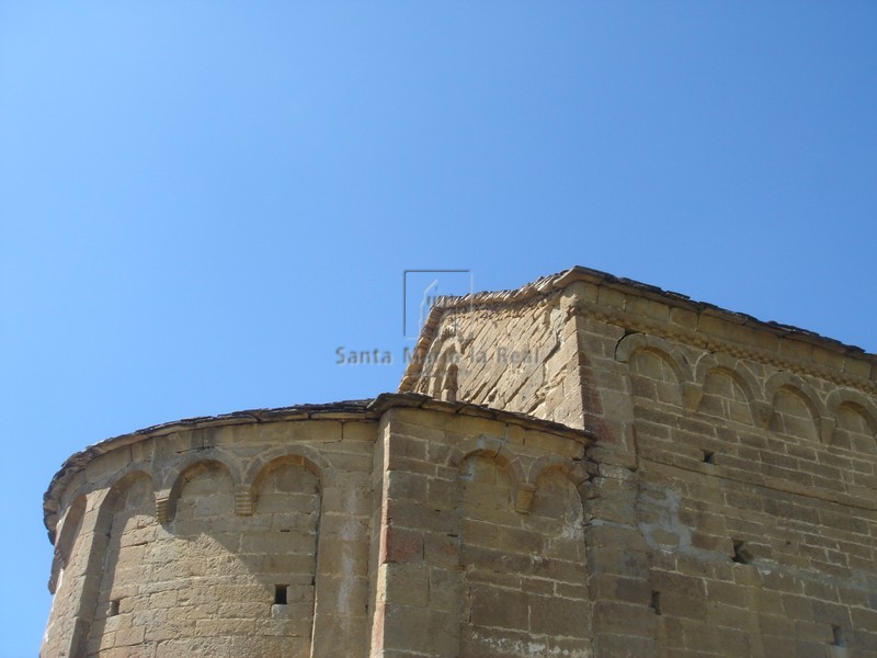 Detalle de la cabecera desde el muro norte