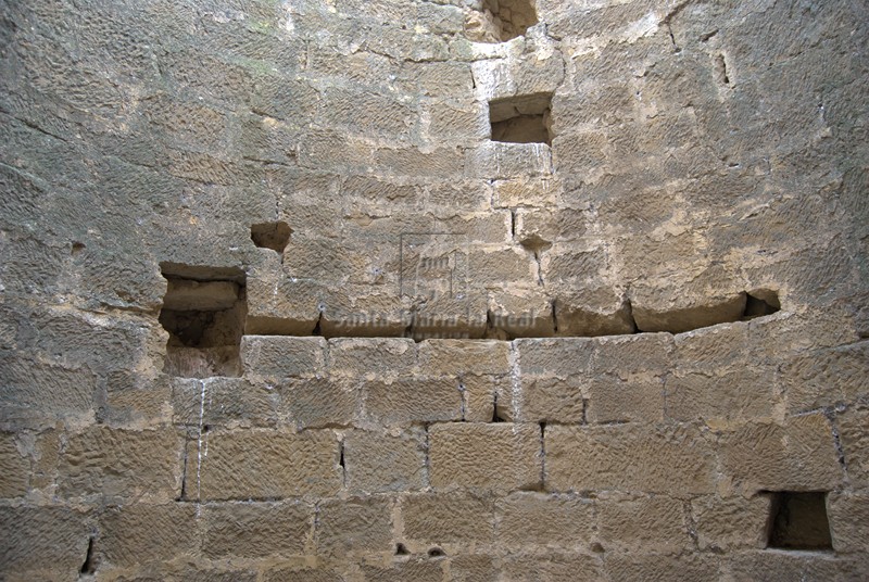 Interior de la torre meridional