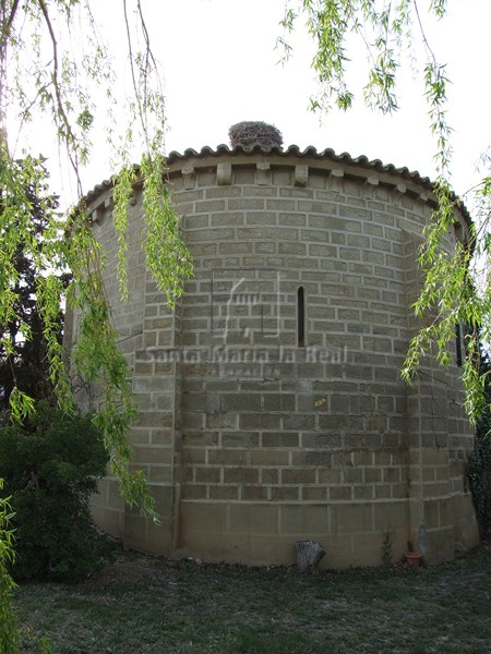 Detalle ábside de la ermita de Nuestra Señora de Añesa