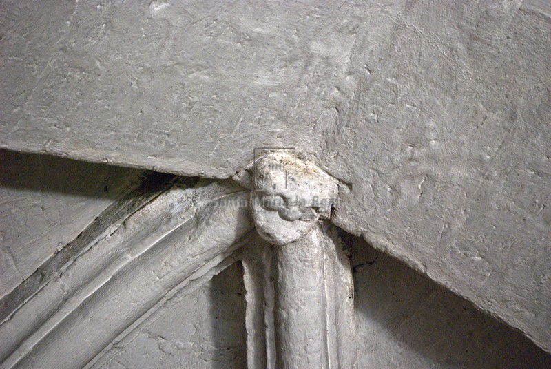 Detalle de la bóveda del ábside