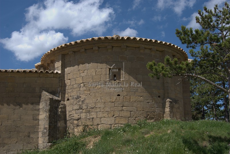 Ábside de la ermita de la Virgen del Puyal