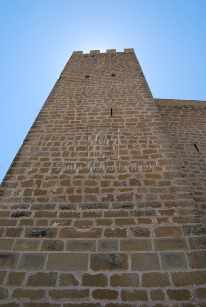 Detalle de una de las siete torres