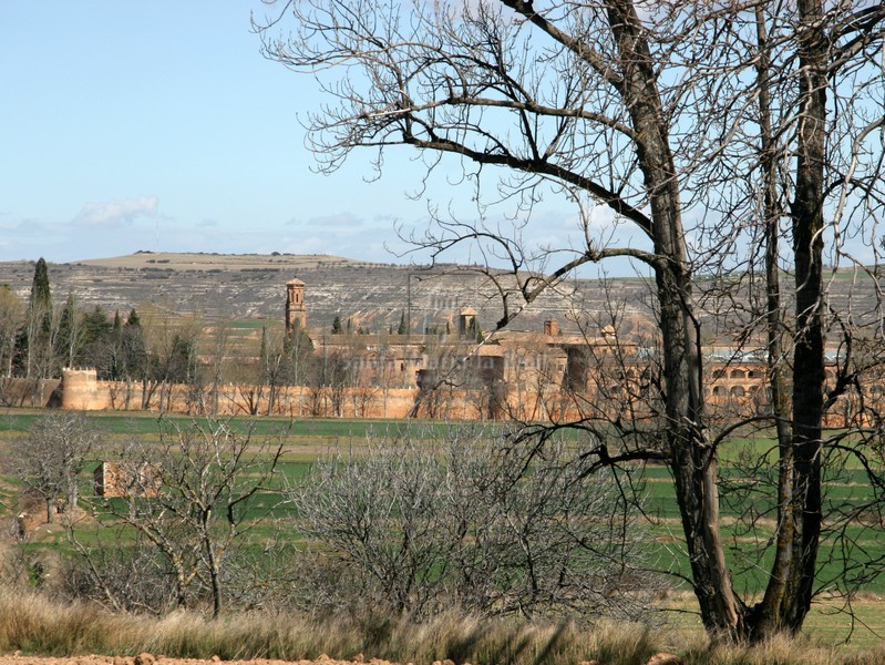 Vista del monasterio desde el Sur